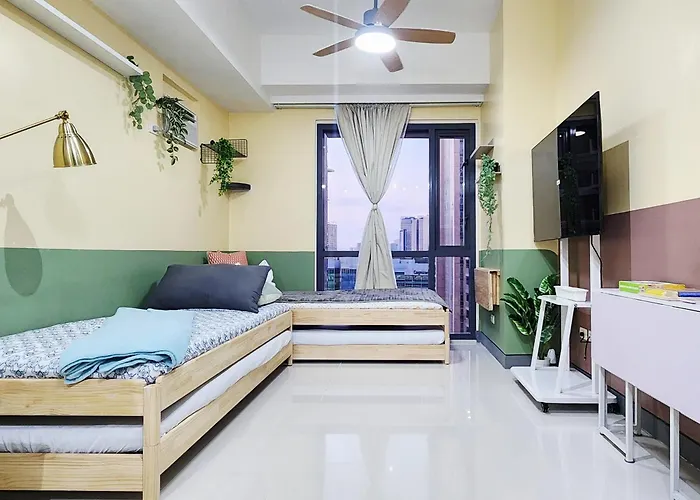 King Bed With Washer Near Venice Mall Long Stay Ready And Family Friendly Suite Fits 7 Pax *